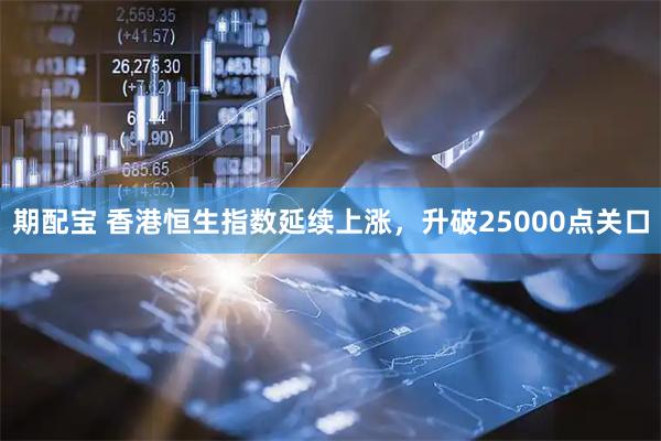 期配宝 香港恒生指数延续上涨，升破25000点关口